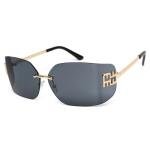 KENBO Futuristic Rimless Y2K Shield Sunglasses