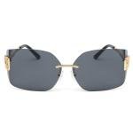 KENBO Futuristic Rimless Y2K Shield Sunglasses