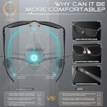 ATTCL Men's Polarized Retro Metal Sunglasses 18587