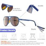 Retro 70s Polarized Classic Vintage Sunglasses