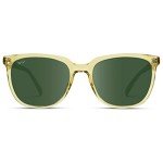 WearMe Pro Polarized Retro Flat Square Sunglasses