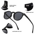 Gleyemor Retro Polarized Sunglasses for Men