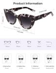 SOJOS Vintage Cat Eye Sunglasses for Women