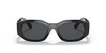 Versace Unisex Black Frame Sunglasses - 53MM
