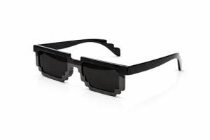 8-Bit Vaulted Skulls Novelty Sunglasses