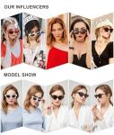 SOJOS Retro Cat Eye Sunglasses for Women