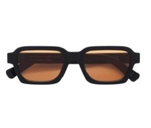 RETROSUPERFUTURE Caro Sunglasses - Black/Brown Lens