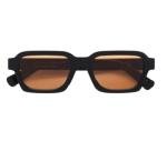 RETROSUPERFUTURE Caro Sunglasses - Black/Brown Lens
