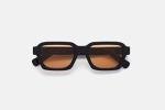 RETROSUPERFUTURE Caro Sunglasses - Black/Brown Lens