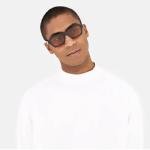 RETROSUPERFUTURE Caro Sunglasses - Black/Brown Lens