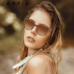 CARFIA Women’s Cateye Polarized Sunglasses, UV Protection