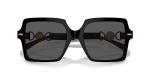 Versace Black Frame Sunglasses with Dark Grey Lenses