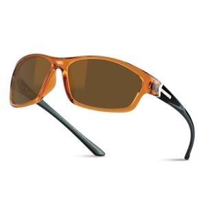 Polarized Men's Sunglasses with Glass Lenses