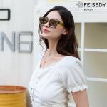 Trendy 90s Square Sunglasses with UV400 Protection