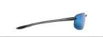 Maui Jim Hookipa Polarized Rimless Sunglasses - Smoke Blue