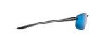 Maui Jim Hookipa Polarized Rimless Sunglasses - Smoke Blue