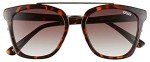 Quay Australia Sweet Dreams Square Sunglasses - Tort/Brown
