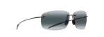 Maui Jim Breakwall Polarized Rimless Sunglasses - Black
