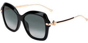 Jimmy Choo Tessy Butterfly Sunglasses Black/Gold 56mm