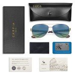 CARFIA Women's Polarized UV Protection Sunglasses