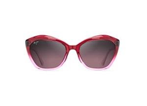 Maui Jim Women's Cat Eye Sunglasses, Raspberry Fade