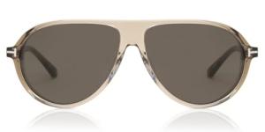 Tom Ford MARCUS FT 1023 Sunglasses - Brown Smoke