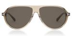 Tom Ford MARCUS FT 1023 Sunglasses - Brown Smoke