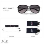 Oakley Split Time Valet Black Aviator Sunglasses