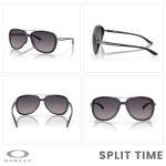 Oakley Split Time Valet Black Aviator Sunglasses