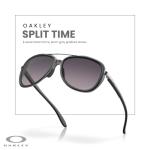 Oakley Split Time Valet Black Aviator Sunglasses