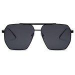 Retro Oversized Polarized Square Sunglasses for Everyone