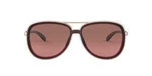 Oakley Women's Split Time Aviator Sunglasses - Crystal Raspberry