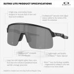 Oakley Sutro Lite Rectangular Sunglasses - Matte White