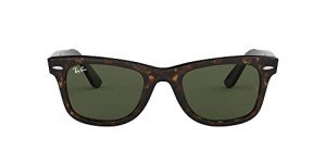 Ray-Ban Wayfarer Polarized Sunglasses, Tortoise Brown