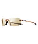 Revo Descend E Polarized Rimless Sunglasses - Blush