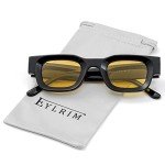 Thick Square Frame Polarized Sunglasses for All