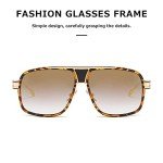 AEVOGUE Men's Alloy Big Frame Sunglasses