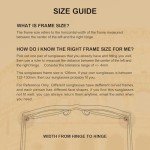 CARFIA Polarized Retro Sunglasses for Small Faces