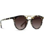Polarized Round Vintage Women's Sunglasses - Beige Tortoise