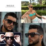 Baililai Polarized Trendy Sunglasses for Everyone