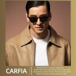CARFIA Polarized Retro Panto Sunglasses for Men