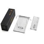 Kursan Grey Frameless Rectangle Sunglasses for All