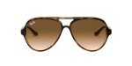 Ray-Ban Cats 5000 Aviator Sunglasses - Light Havana
