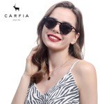 CARFIA Women's Polarized Acetate Sunglasses with Case