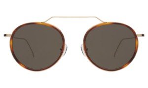 Illesteva Wynwood Ace Sunglasses - Havana/Gold/Grey