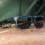 KUGUAOK Polarized Square Sunglasses For Men and Women Matte Finish Sun Glasses UV Protection Glasses