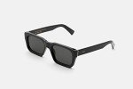 Retro Super Future Augusto Black Sunglasses