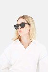 Giusto Black RetroSuperFuture Sunglasses