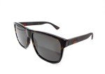Gucci Polarized Grey Square Sunglasses for Men