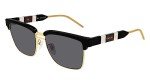 Gucci Black 56mm Sunglasses with Grey Lenses